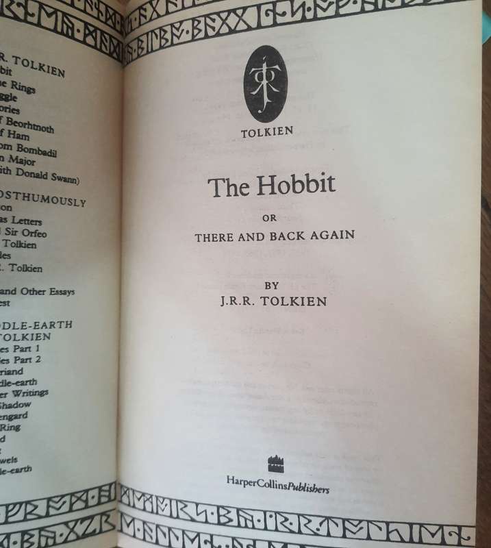 JRR Tolkien: The Hobbit